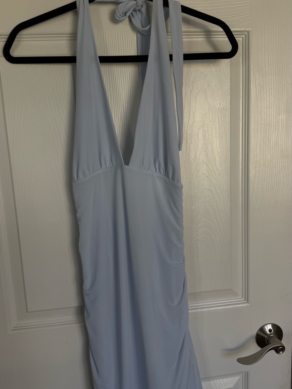 NWT Aritzia Ten Selenic Halter Dress Midday Blue👗🩵